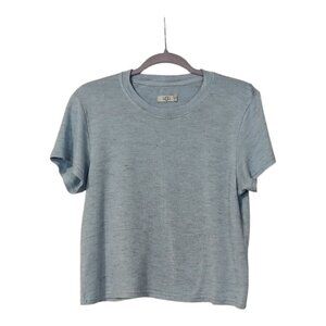 Ugg Women's Short Sleeve Robins Egg Blue TShirt Top Size Small Tee Multi Color